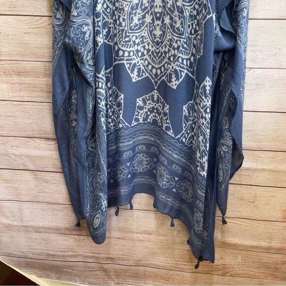 MOSS‎ ROSE BANDANA PRINT DUSTER - Picture 9 of 11